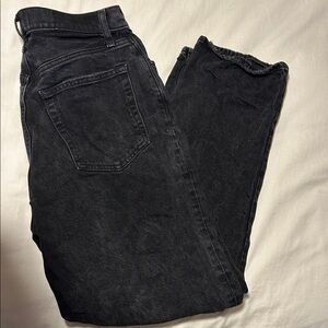 A&F 90s Straight Ultra High Rise Curve Love Short